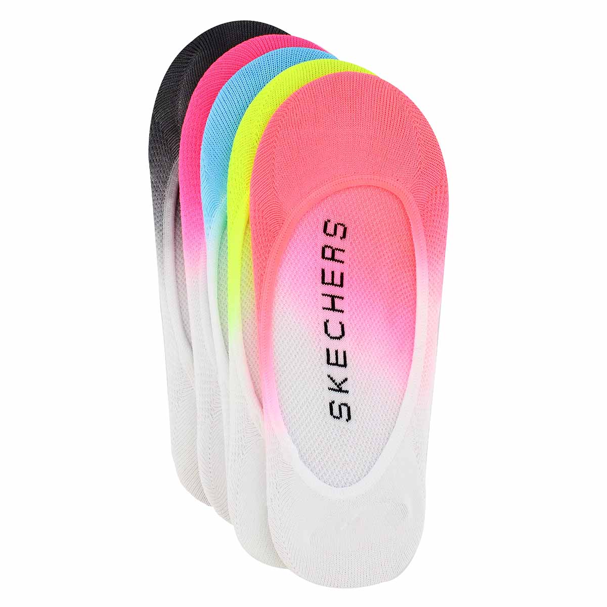 Socq. basses NonTerry, multi, fem, 5p