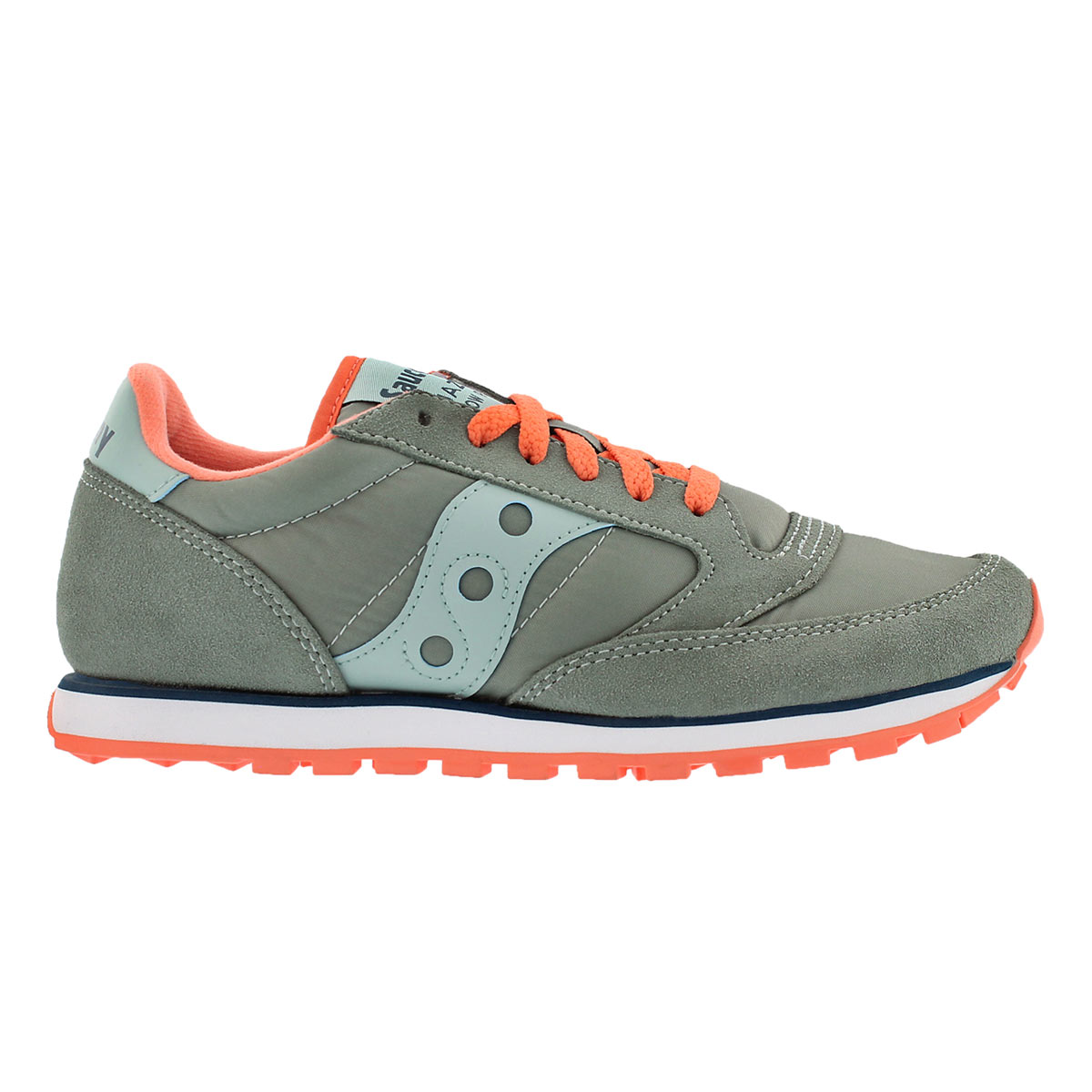 Lds Jazz Low Pro gry lace up sneaker