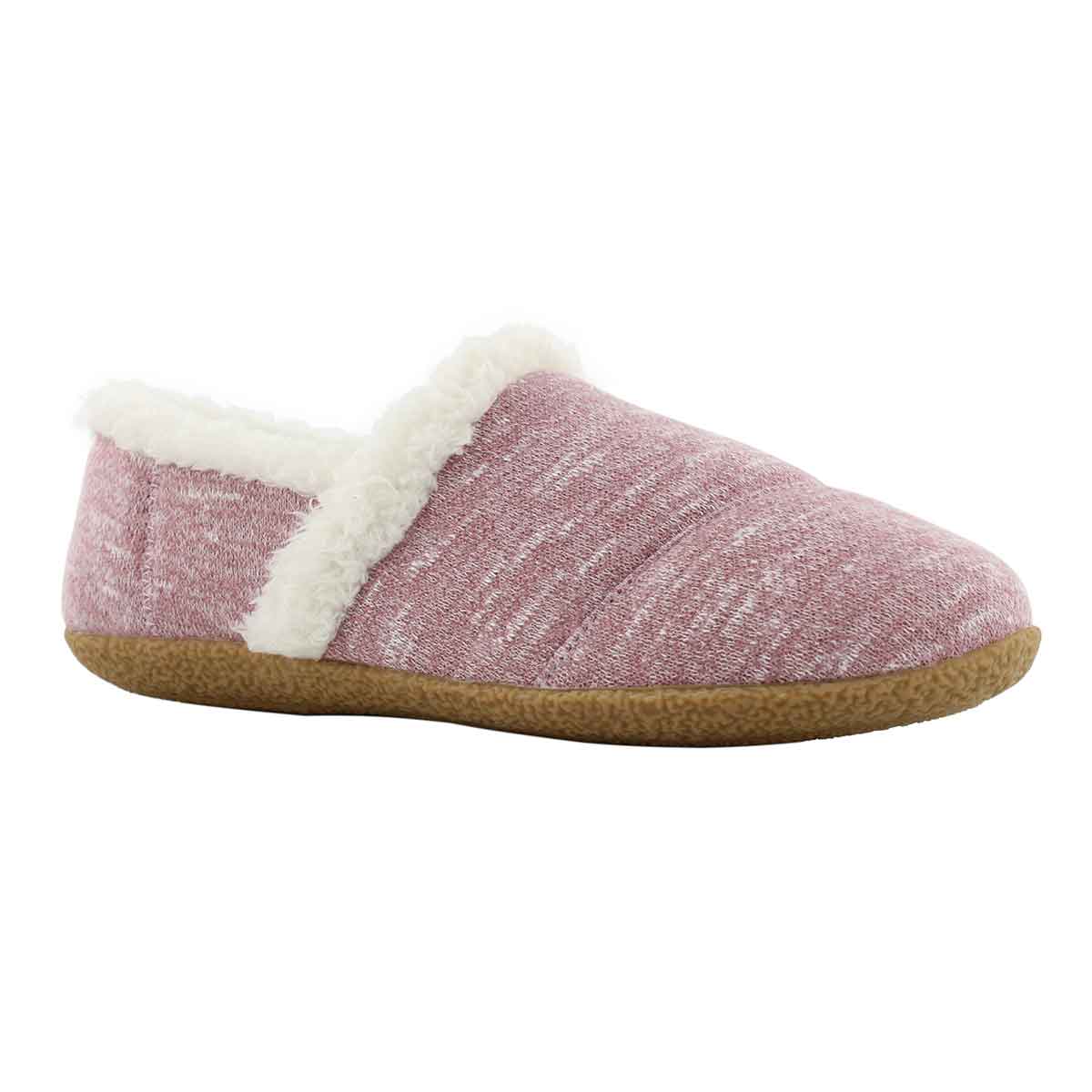 Lds Samone pink memory foam slipper
