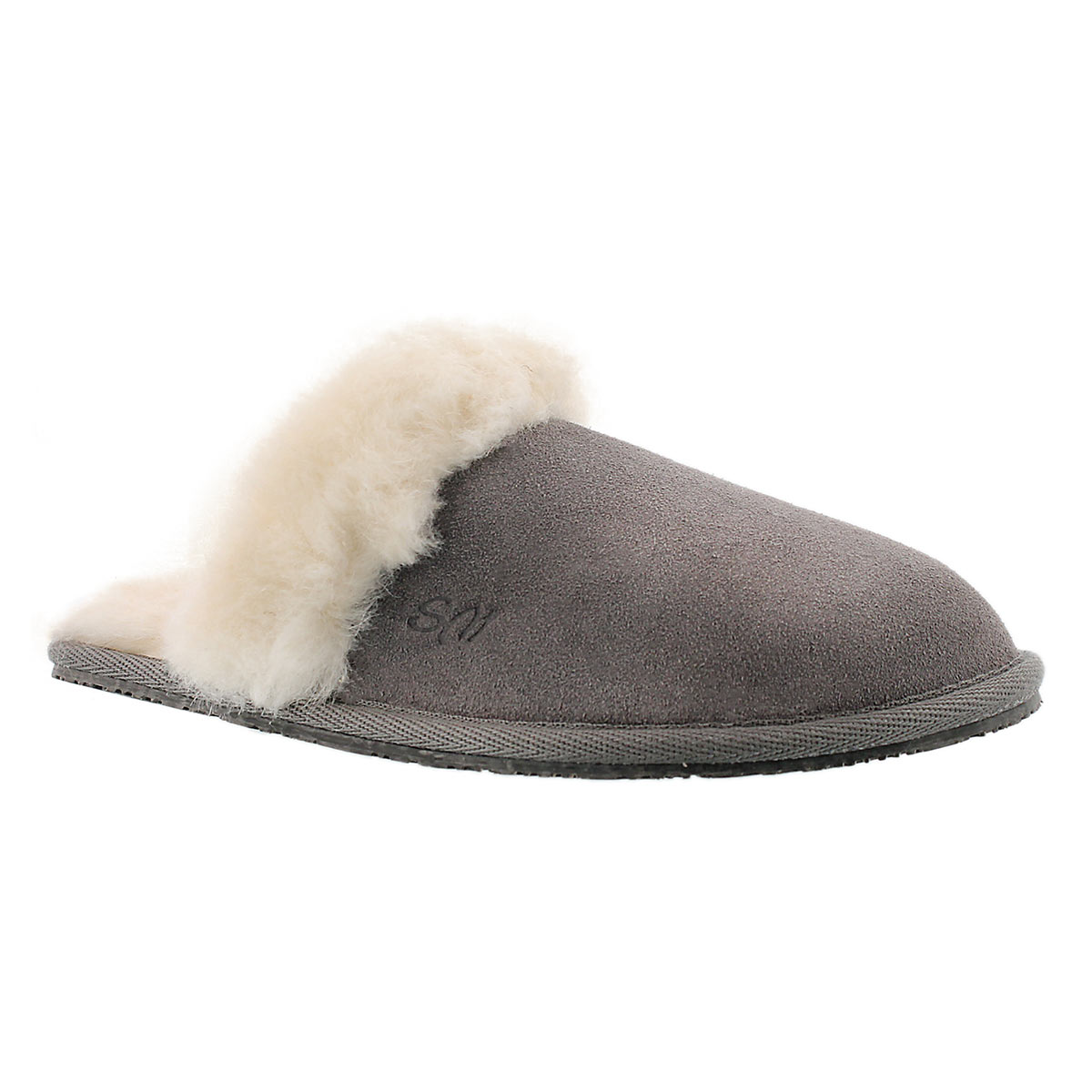 Pantoufles Sassy gris, femmes