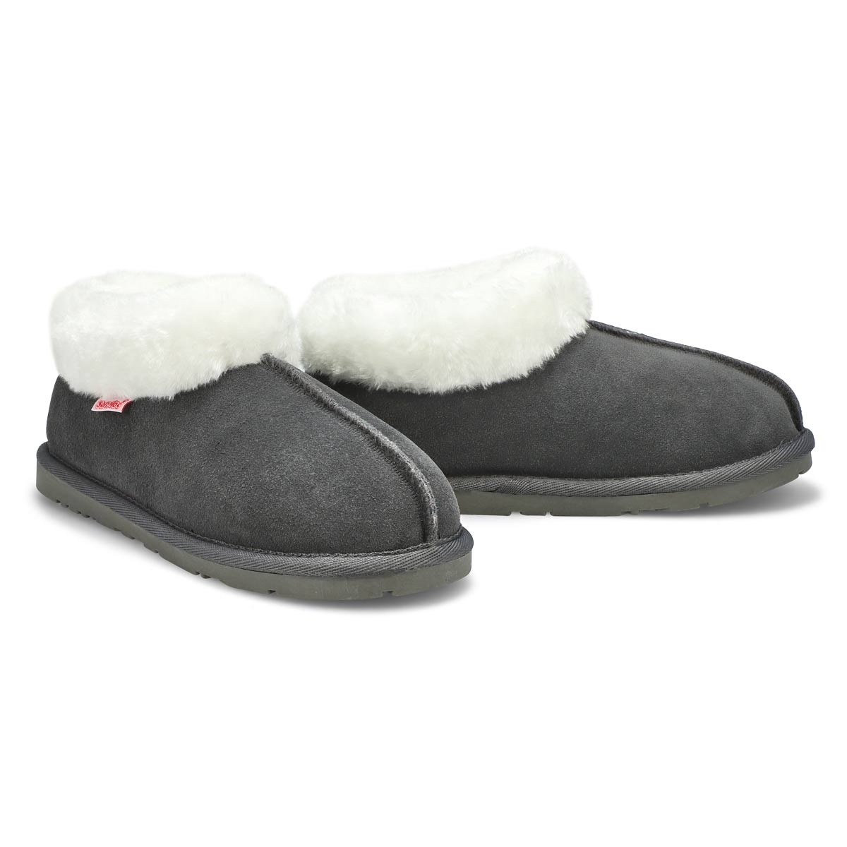 Lds Savanna grey suede bootie
