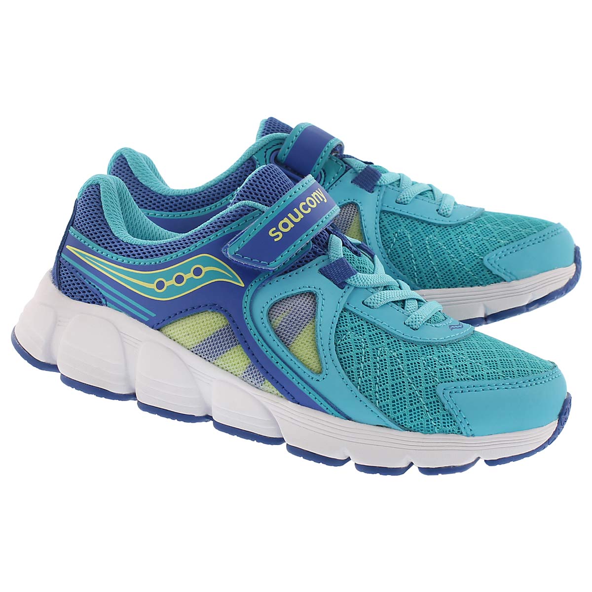 Grls Kotaro 3 turq/citron running shoe