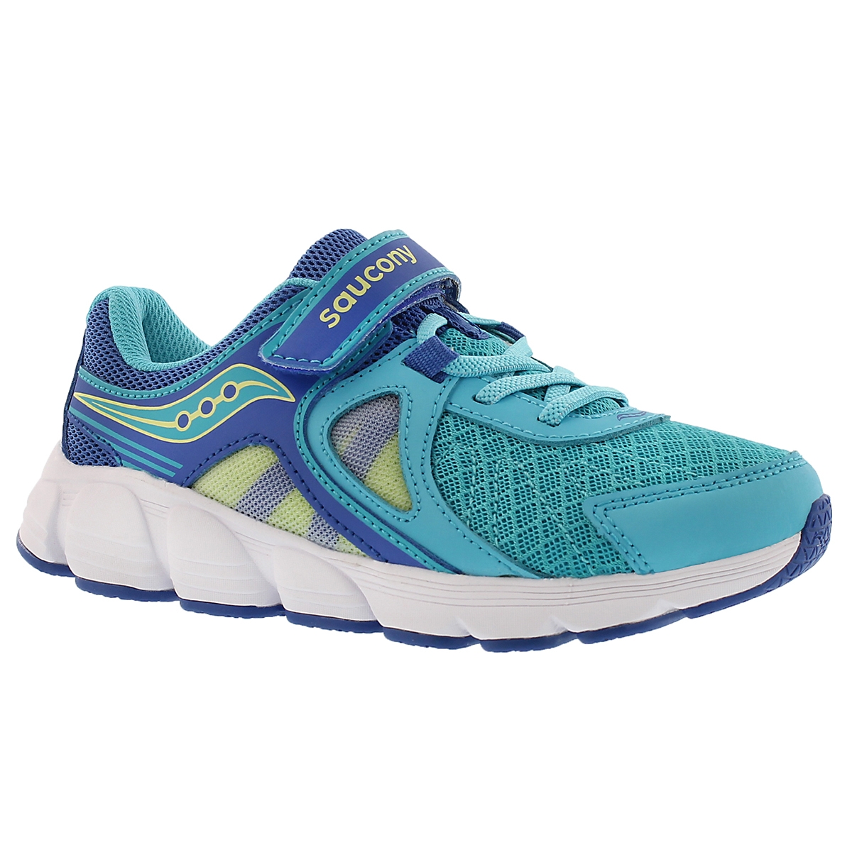 Grls Kotaro 3 turq/citron running shoe