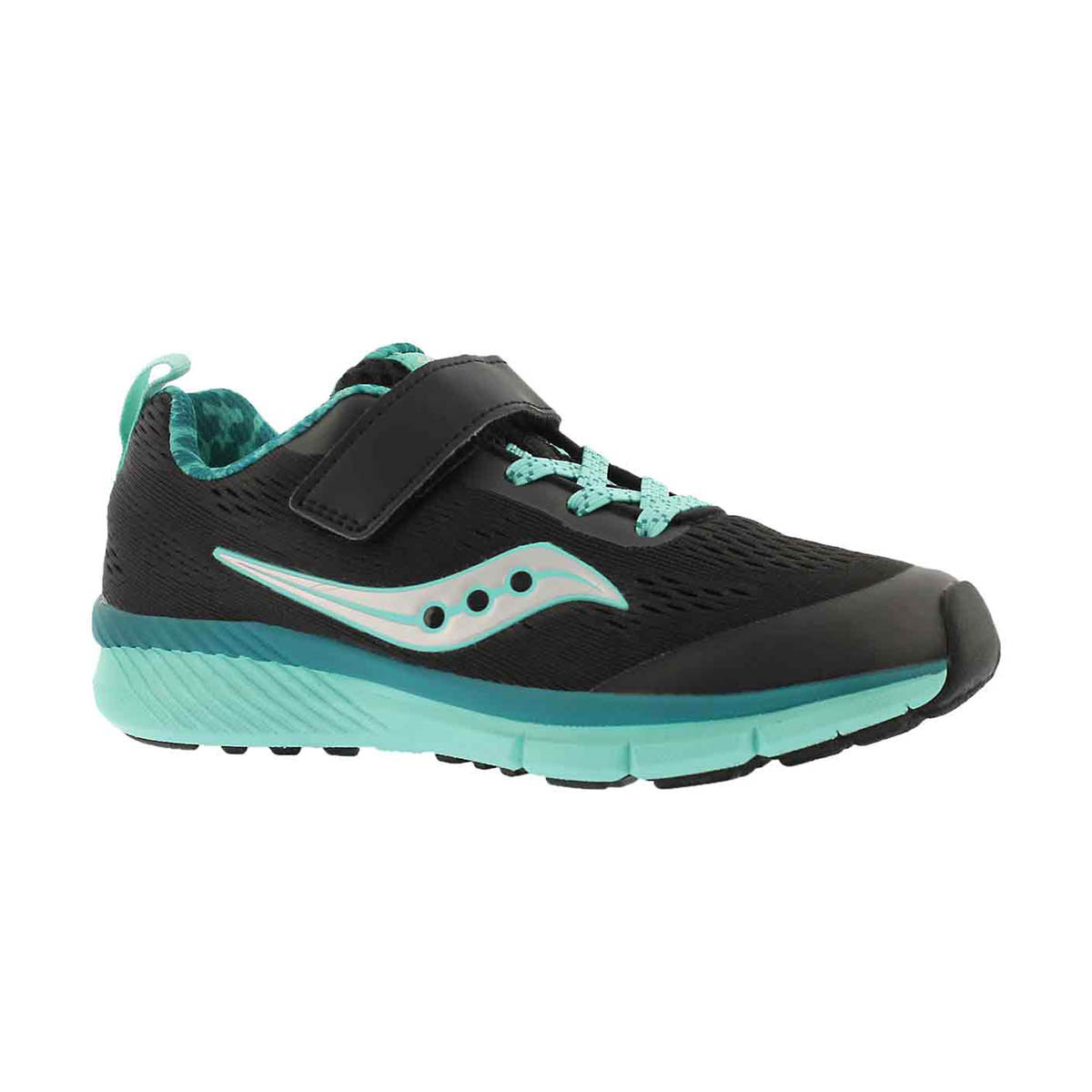 Grls Ideal AC blk/trqs running shoe