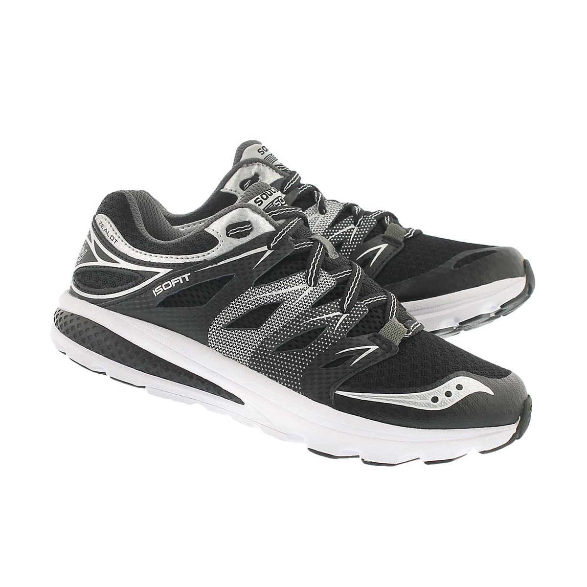 Bys Zealot 2 blk lace up running shoe