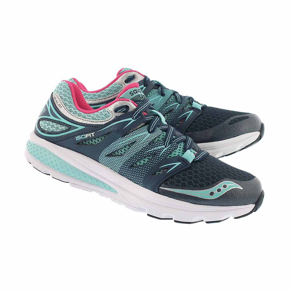 Chaussure course Zealot 2, marine, fille