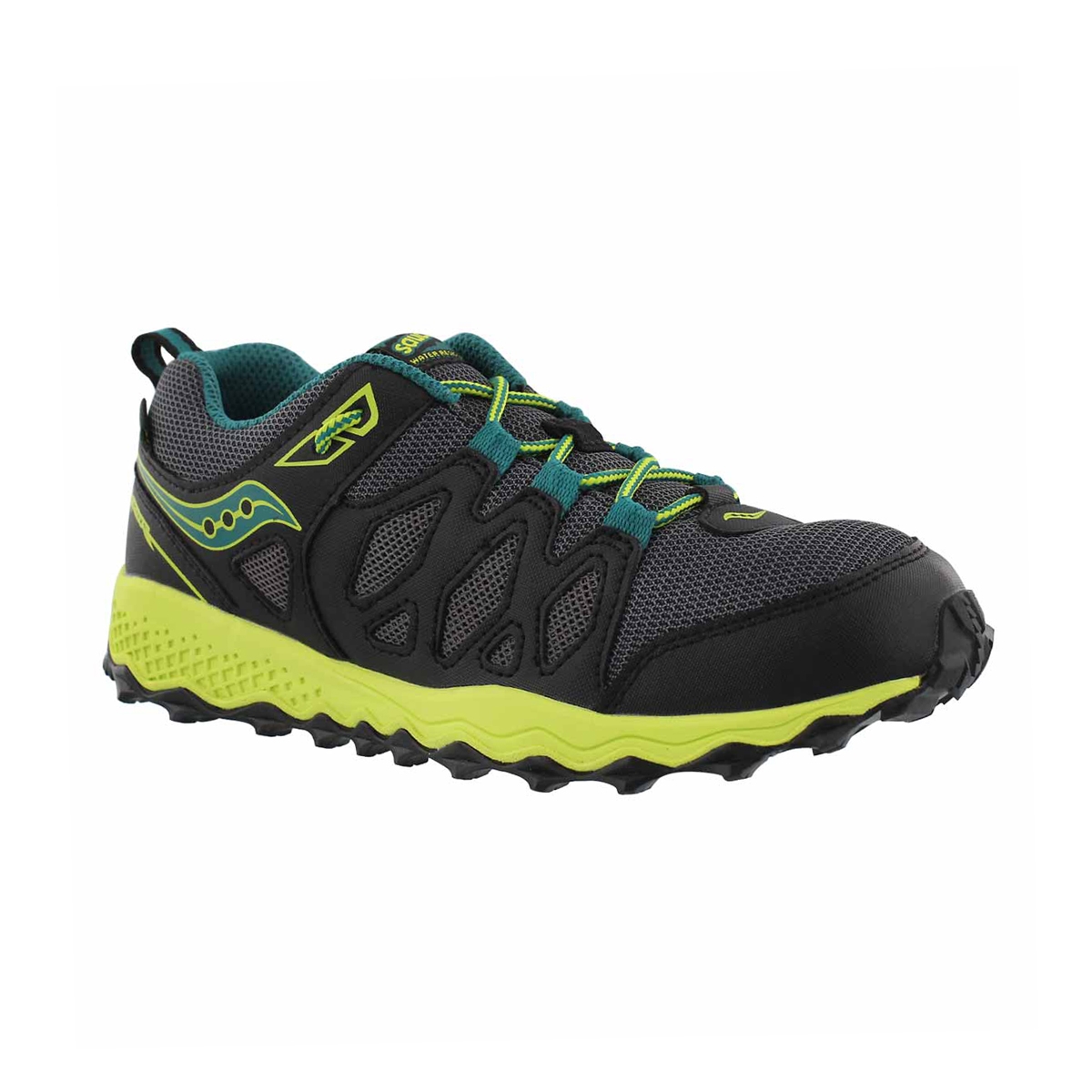 Boys' PEREGRINE SHIELD black/lime runner