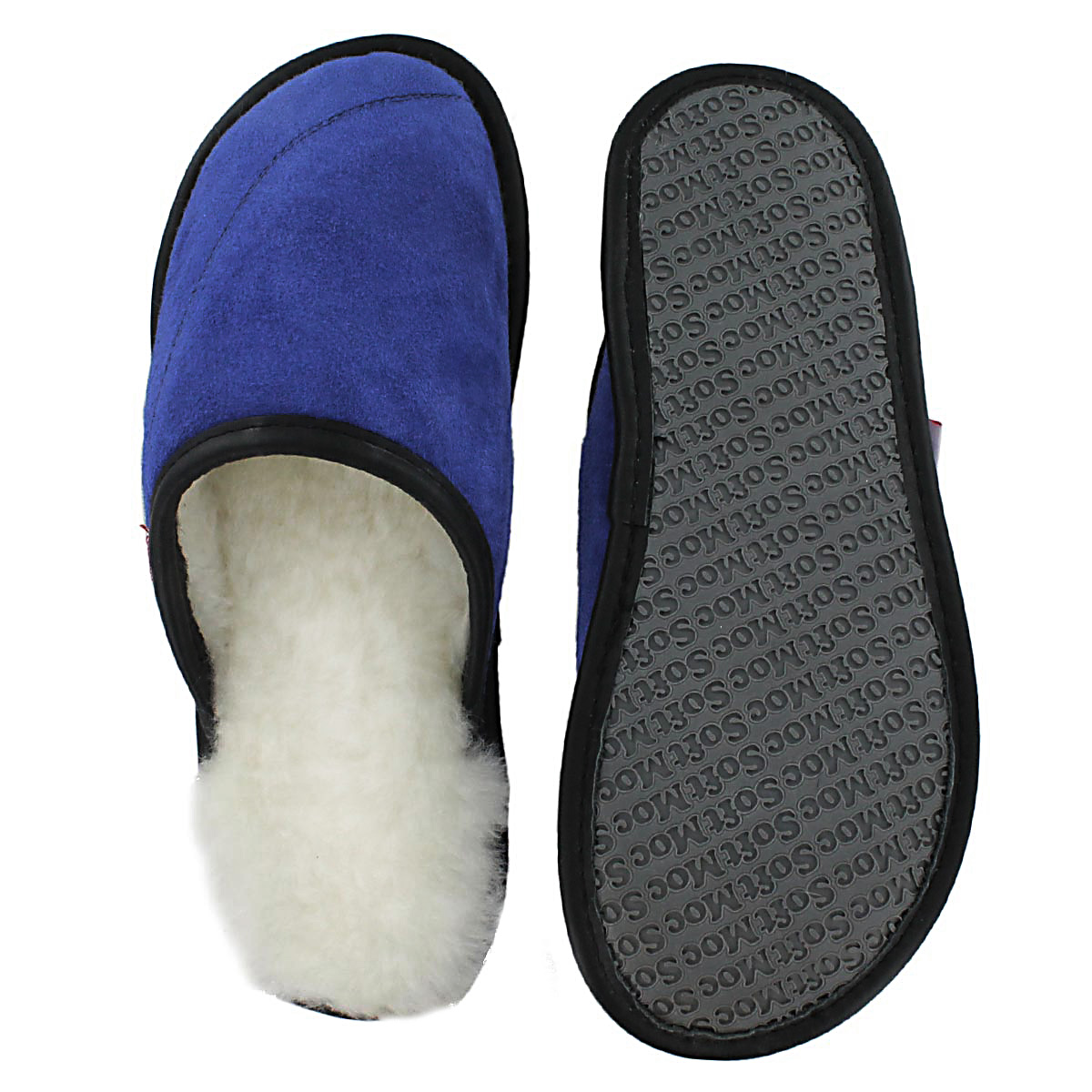 Lds Scuff blue washable open back
