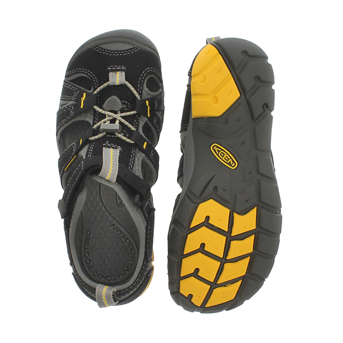 Bys Seacamp II black/yellow sport sandal