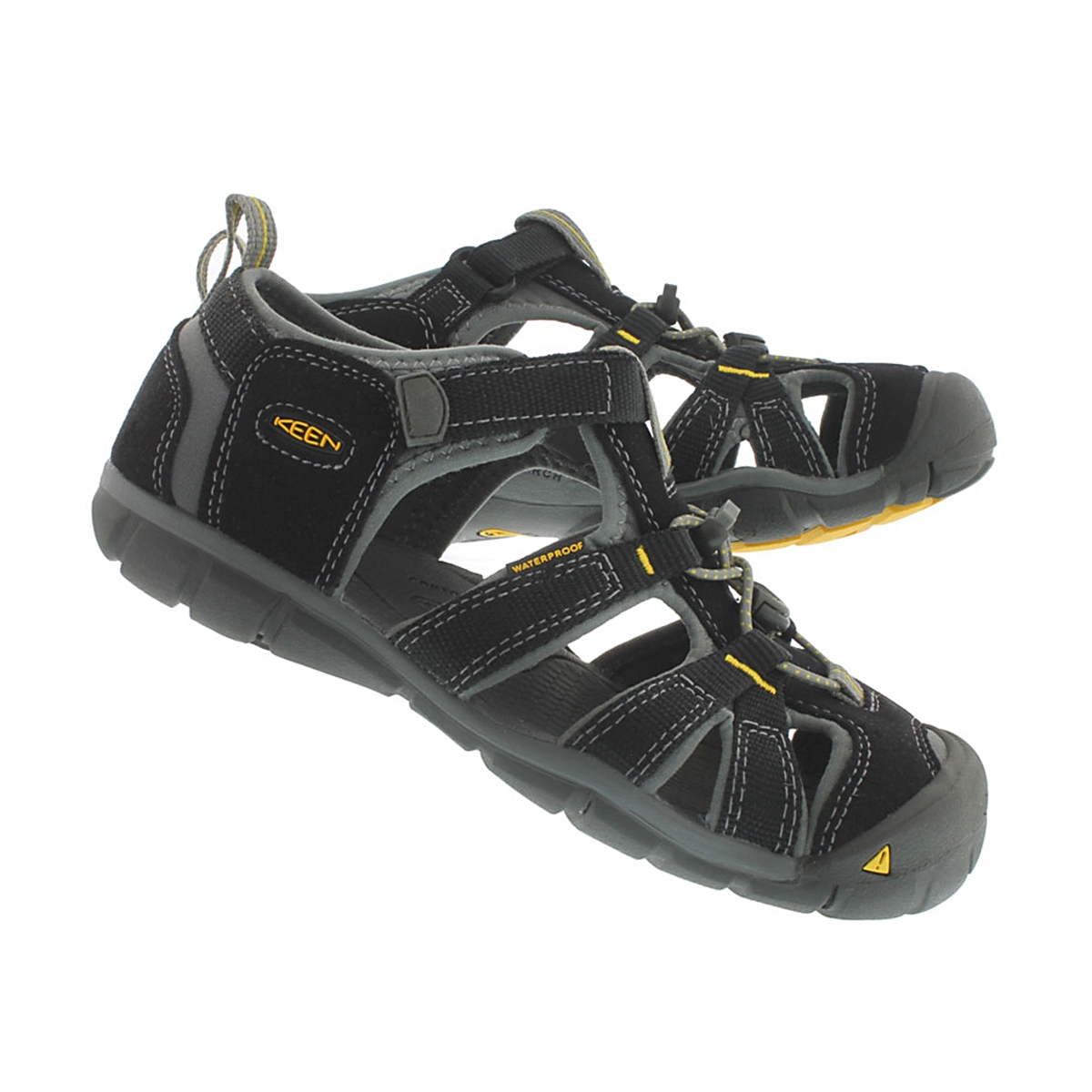 Bys Seacamp II black/yellow sport sandal