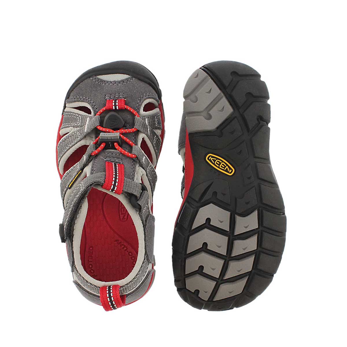 Infs-b Seacamp II grey/red sport sandal