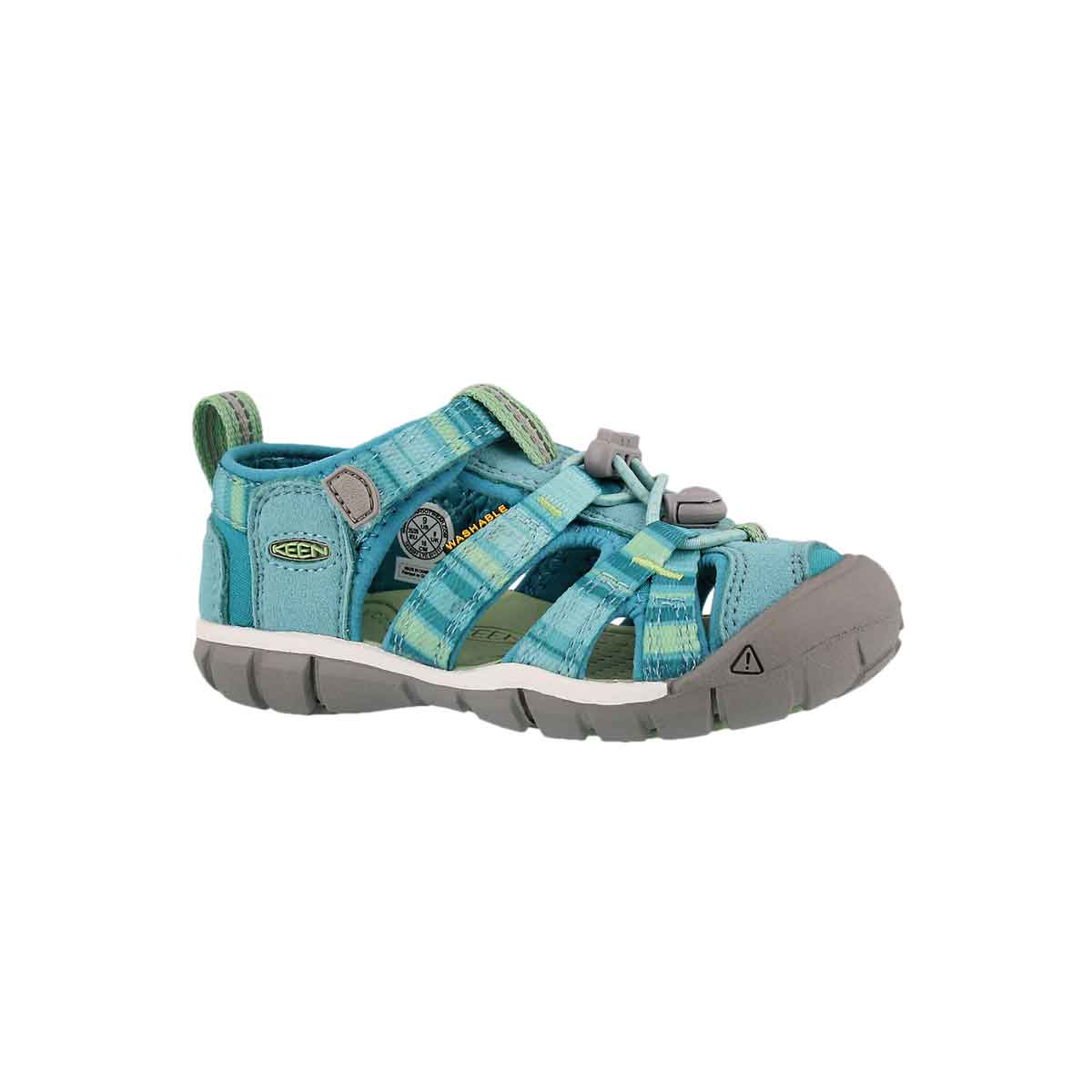 Infs-g Seacamp lI pstl turq raya sandal
