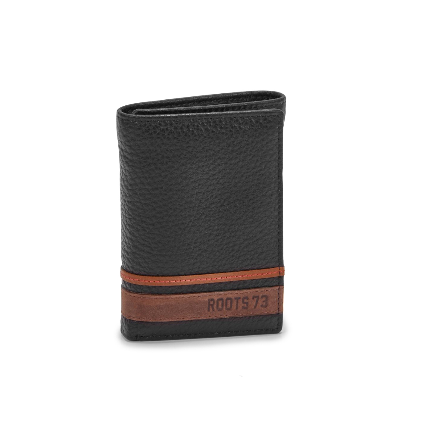 Mns Seeker blk trifold wallet