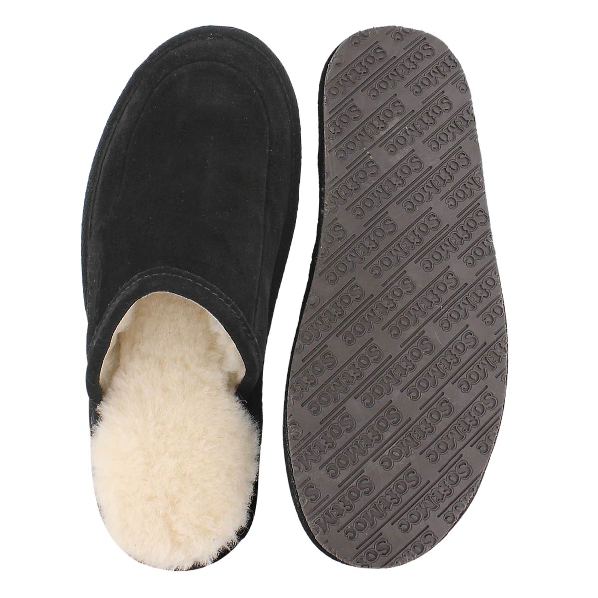 Mns Seth black mem. foam slipper