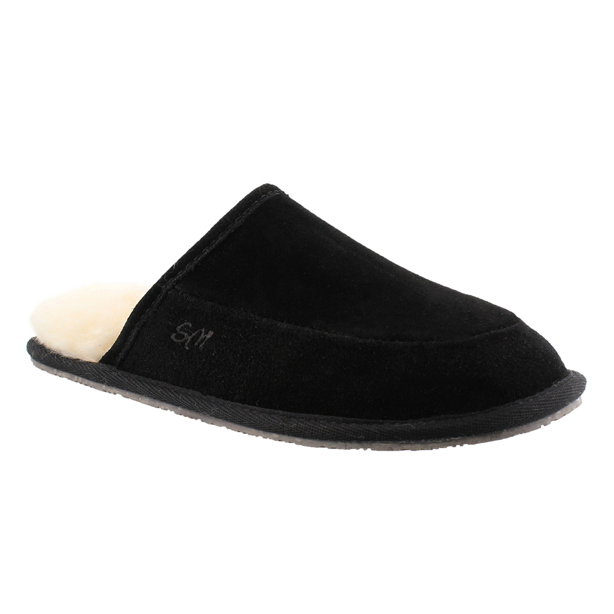 Mns Seth black mem. foam slipper