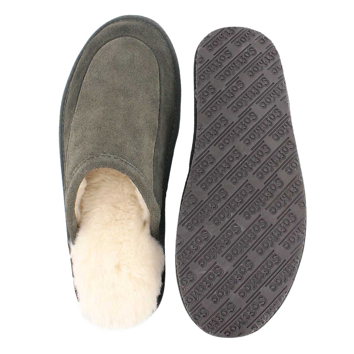 Mns Seth grey mem. foam slipper