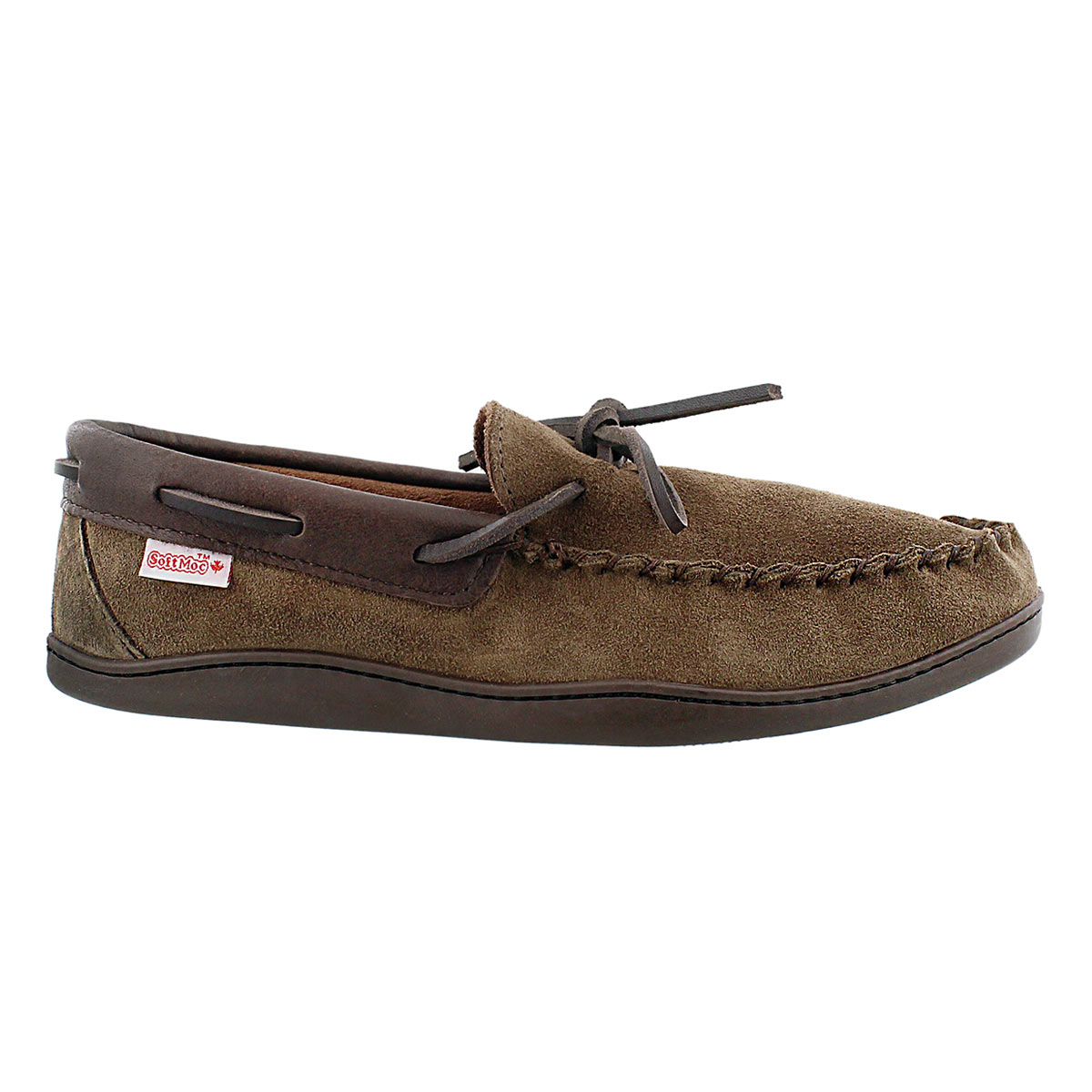 Mns smoke brown moccasin