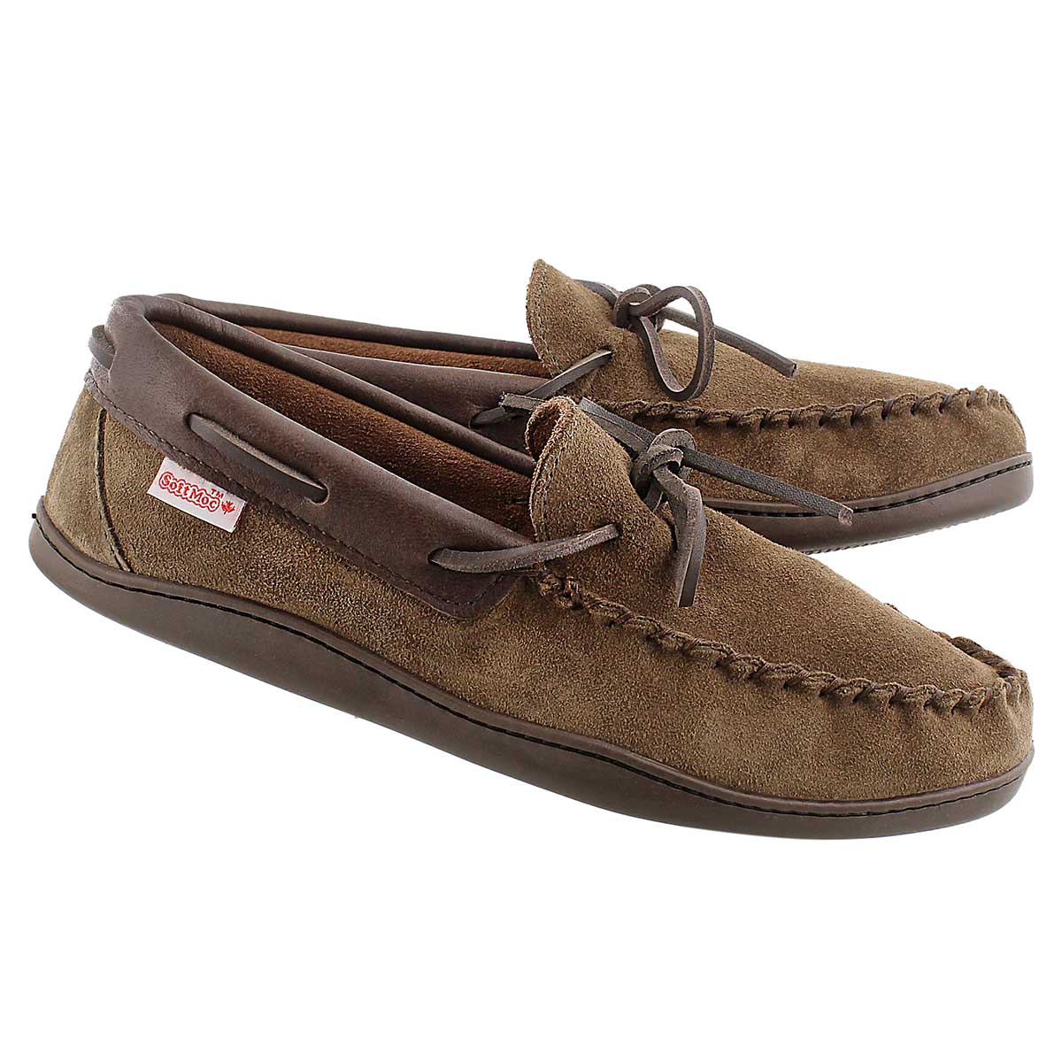 Mns smoke brown moccasin