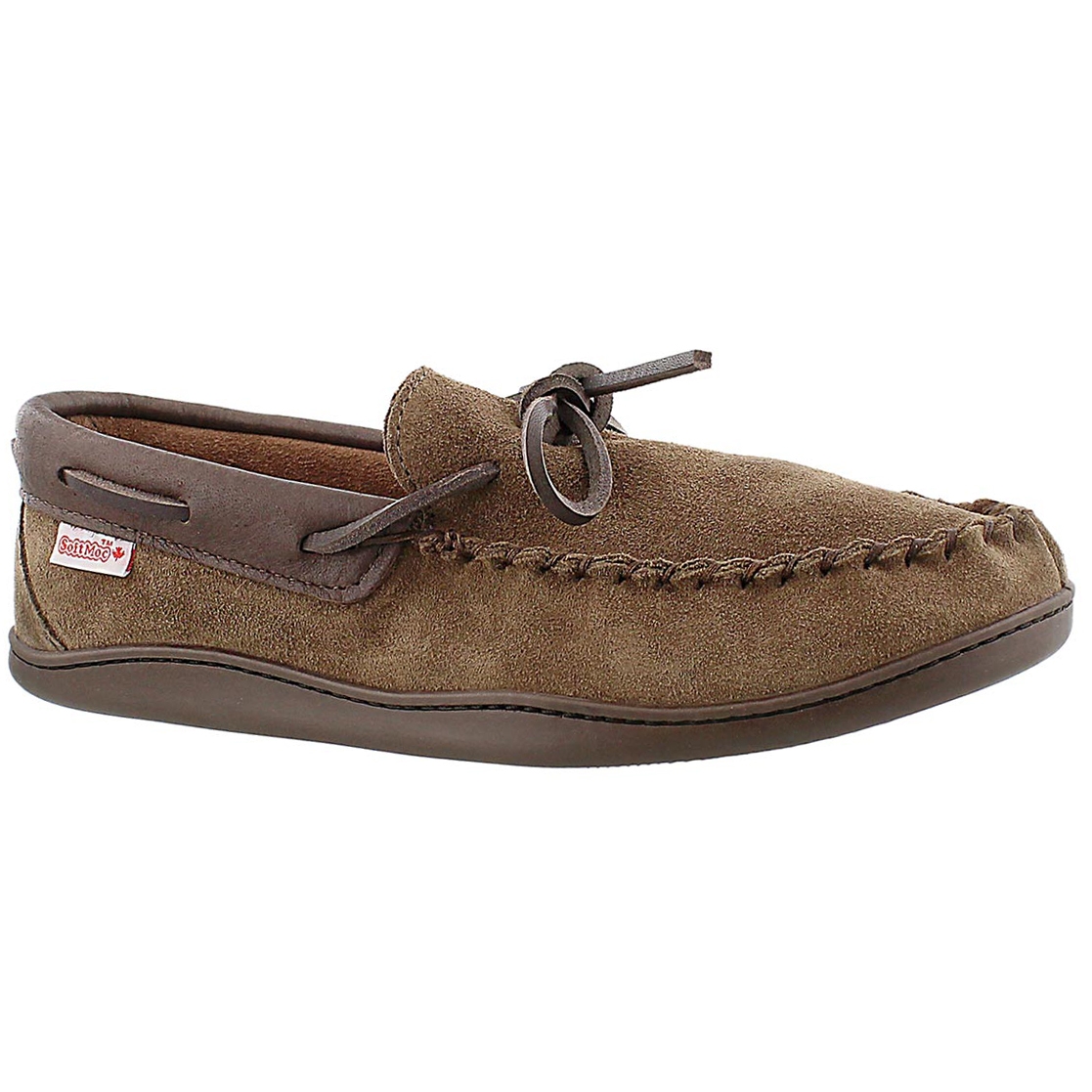 Mns smoke brown moccasin