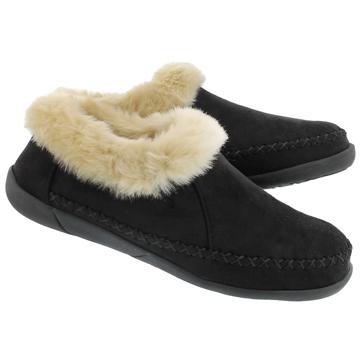Lds Shae black slip on bootie