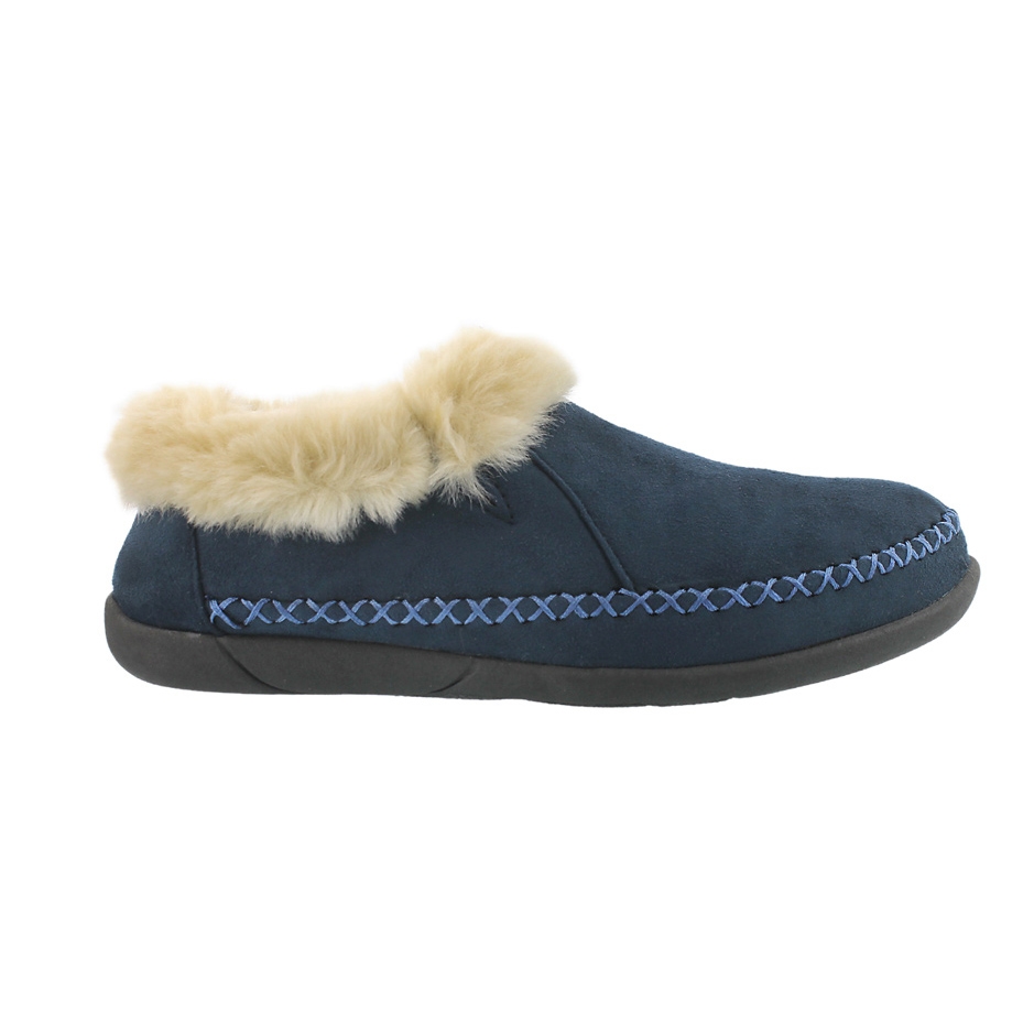 Lds Shae navy slip on bootie