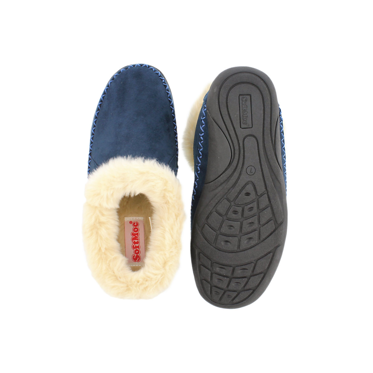 Lds Shae navy slip on bootie