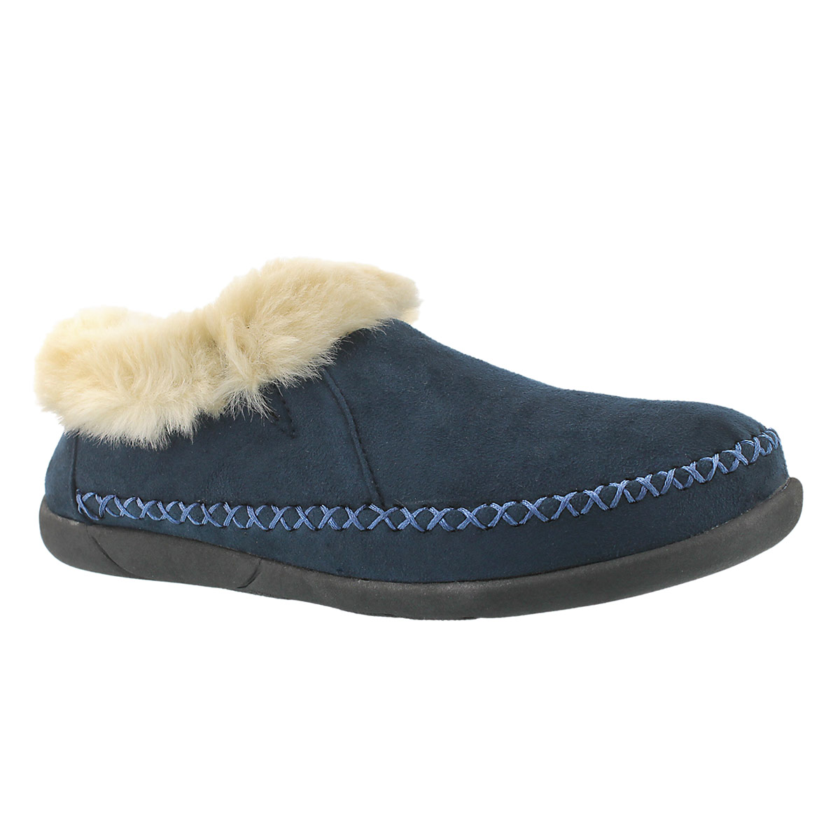 Lds Shae navy slip on bootie