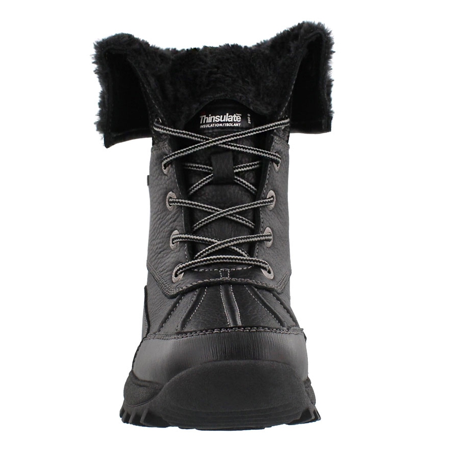 Lds Shakira2 blk w/p foldover cuff