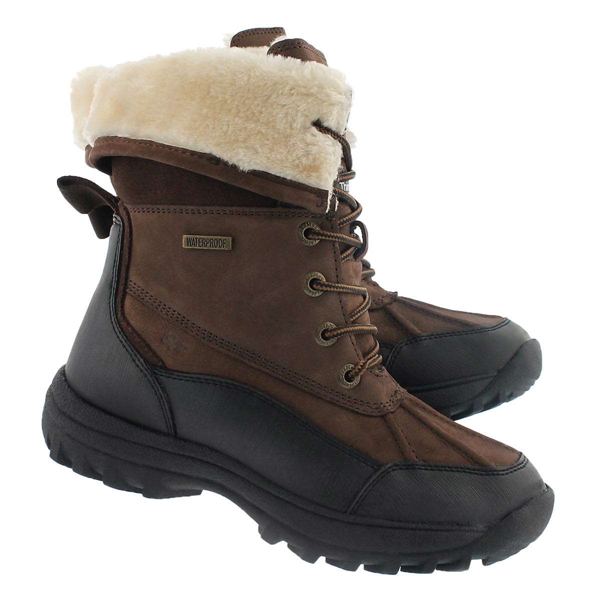 Botte hiv imp. SHAKIRA 2, brn foncé, fem