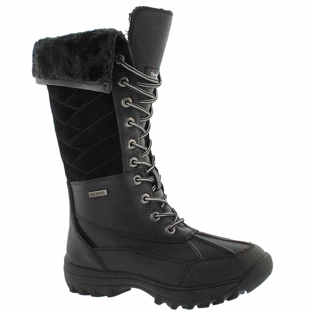 Lds Shakira Tall blk wtpf winter boot