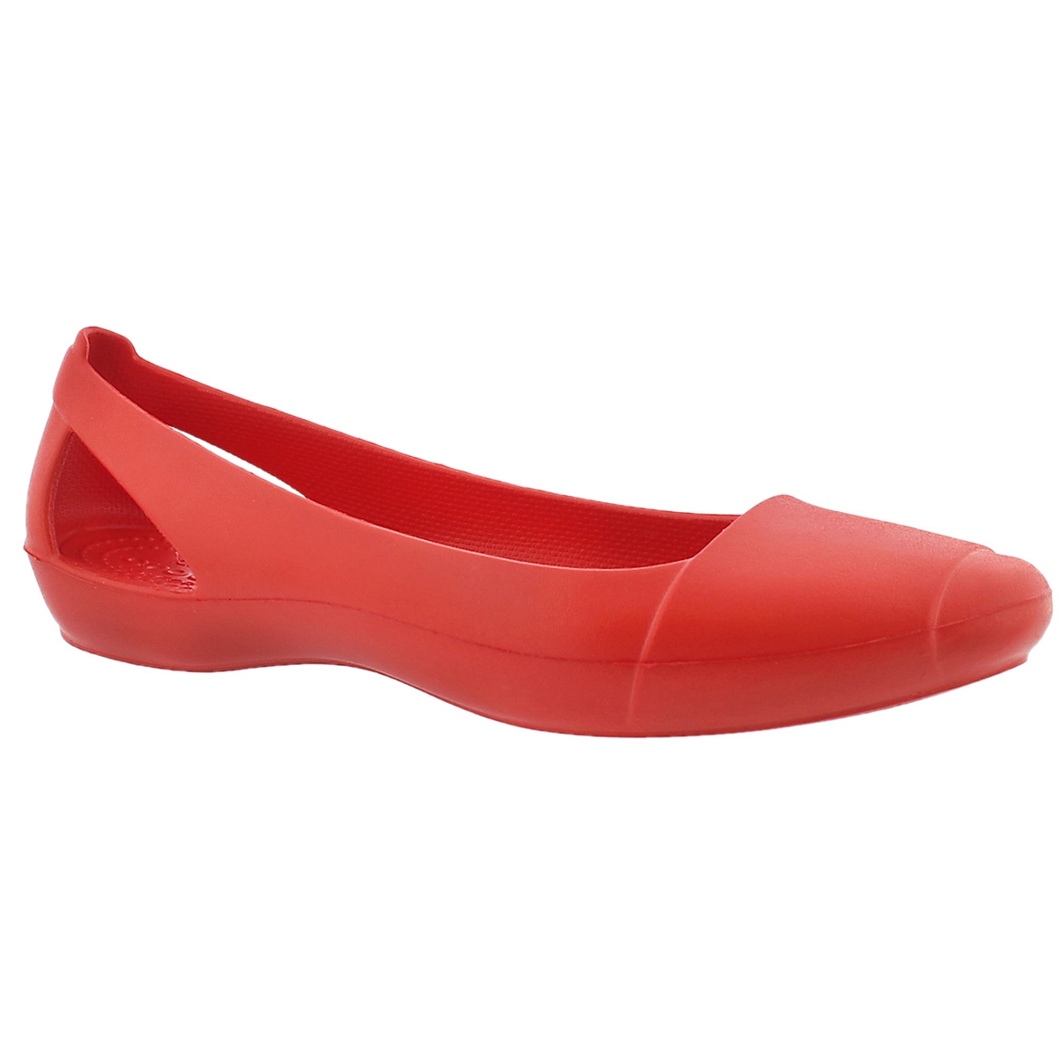 Lds Sienna flame slip on flat