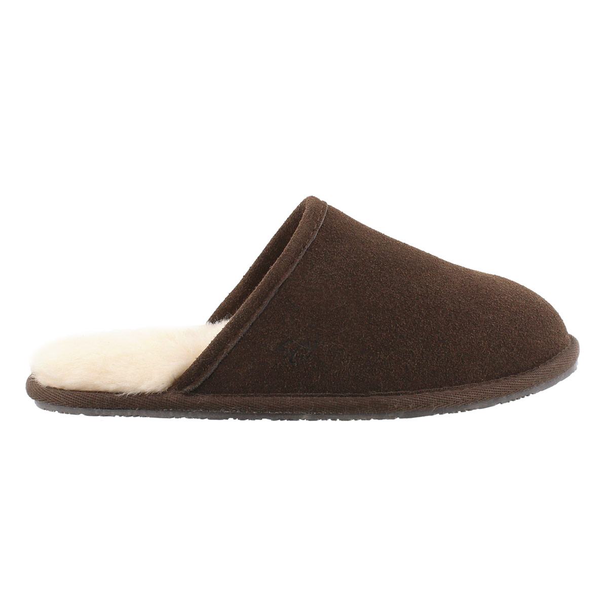 Pantoufles Simon chocolat, hommmes