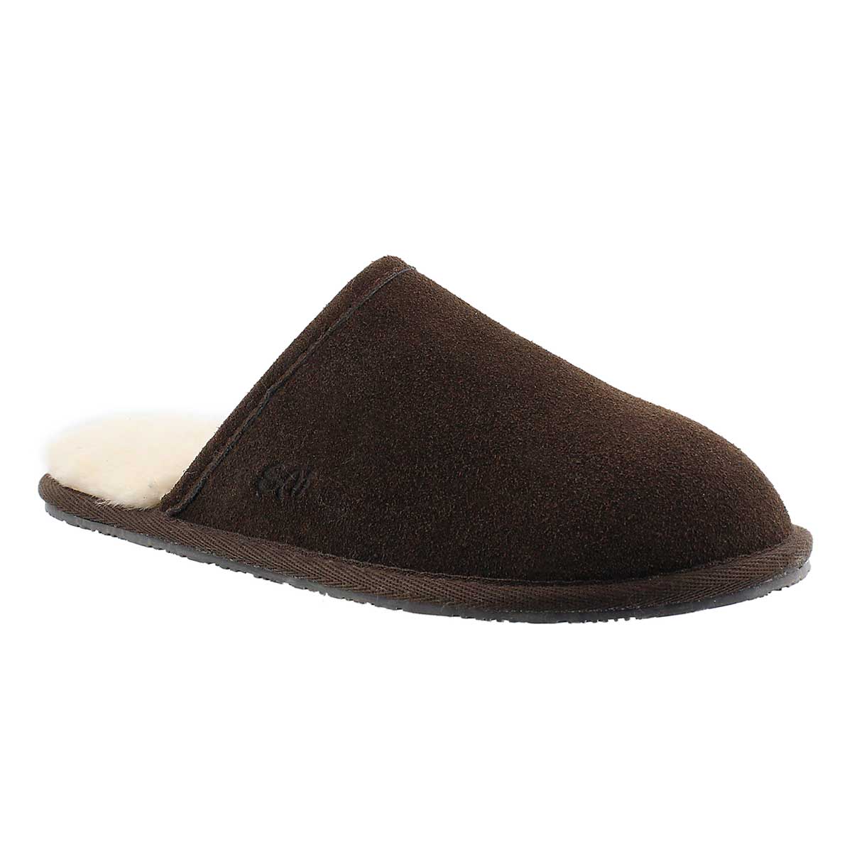 Pantoufles Simon chocolat, hommmes