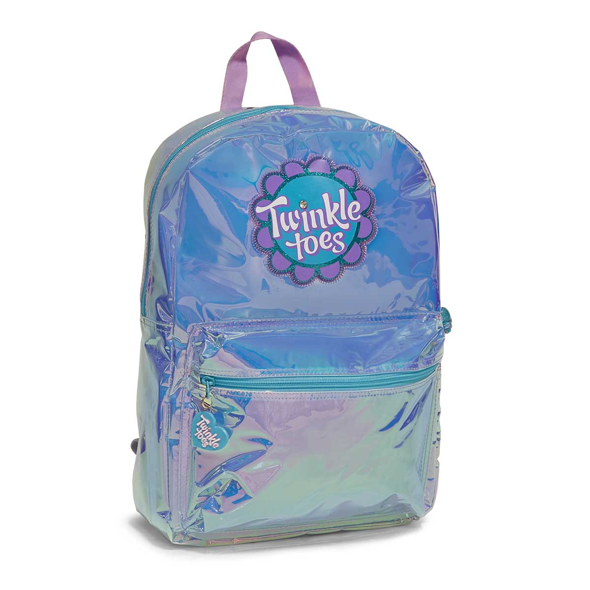 Grls Twinkle Toes Glo turq/aqua backpack