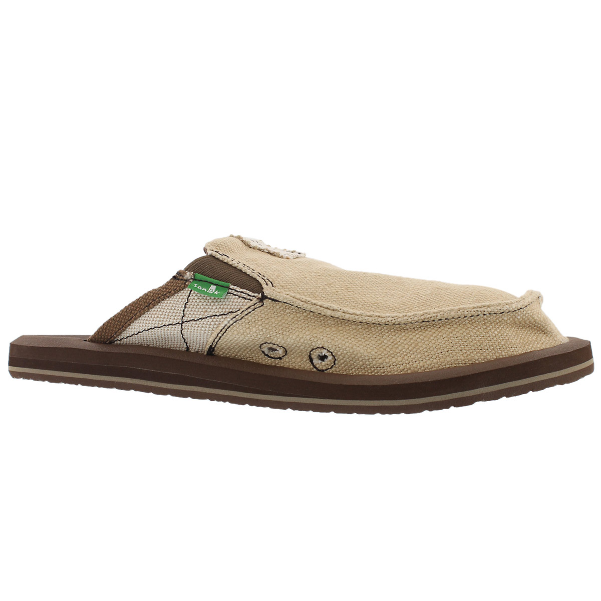 Men's YOU GOT MY BACK II tan open back shoes