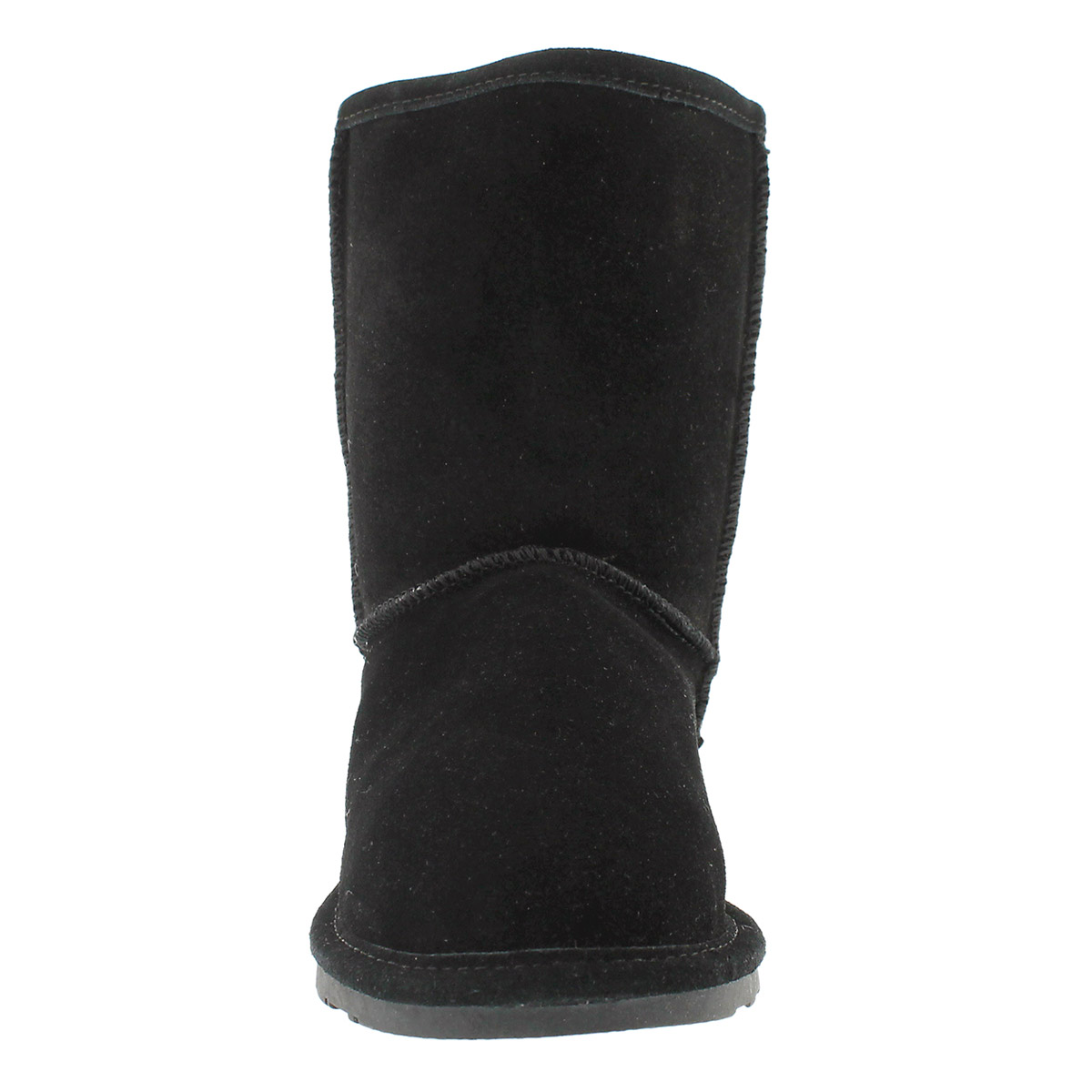 Lds Smocs 4 black mid suede boot