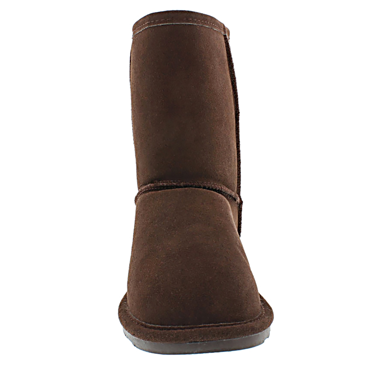 Lds Smocs 4 chocolate mid suede boot