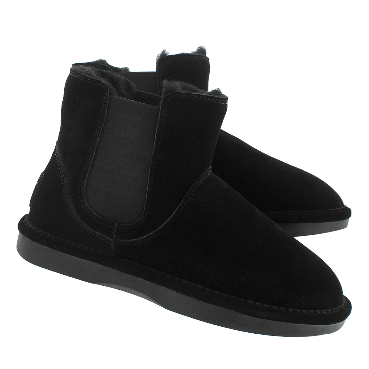 Botte SMOCS 5, suède noir, femmes