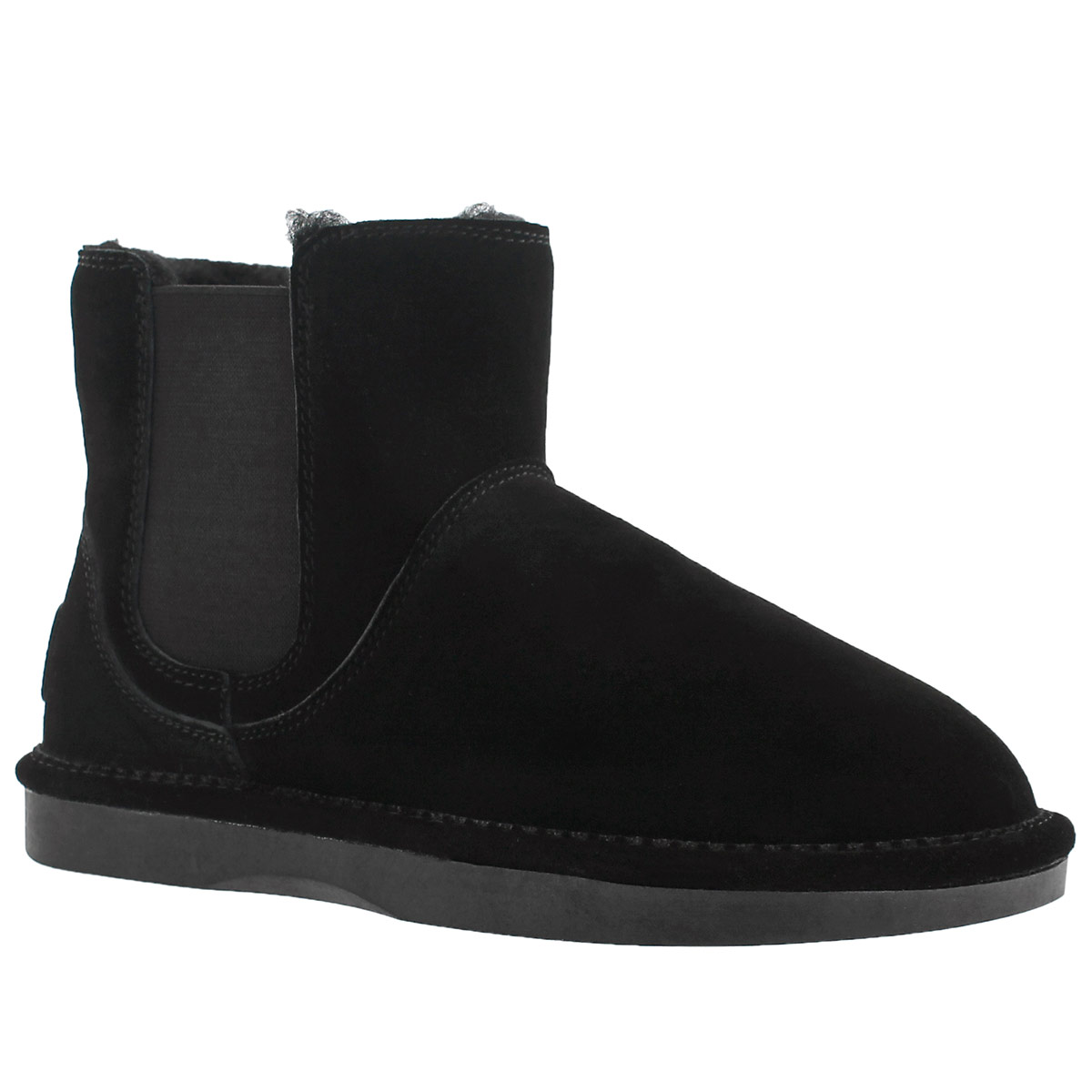Botte SMOCS 5, suède noir, femmes