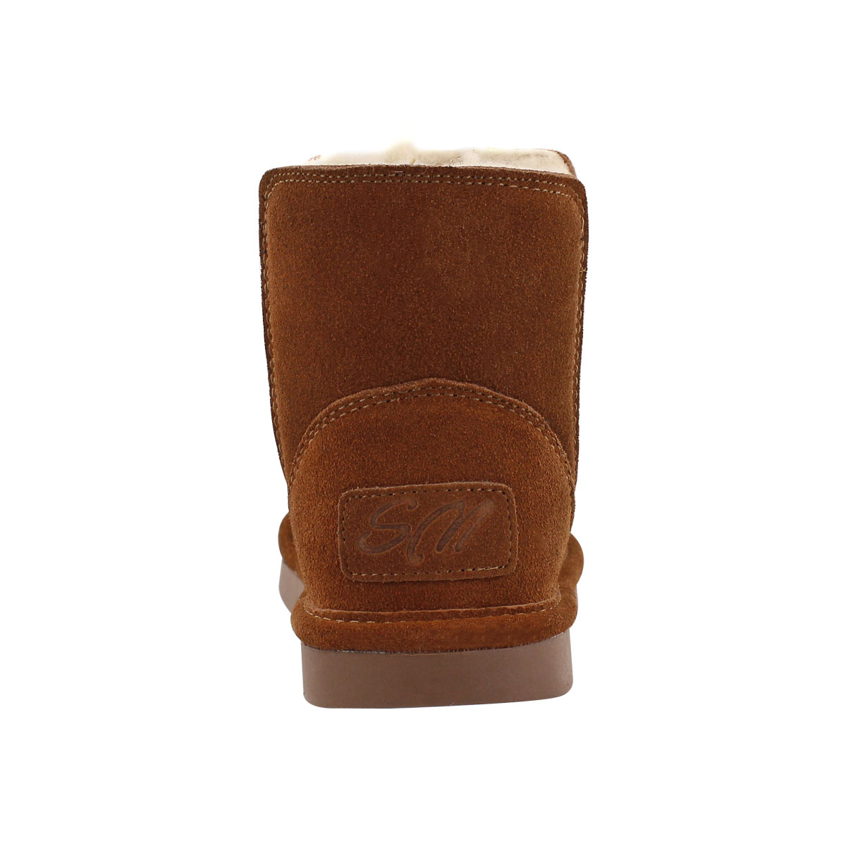 Lds Smocs 5 spc chelsea suede boot