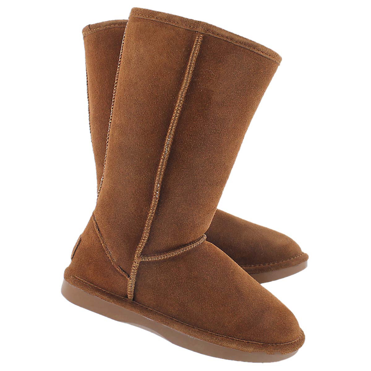 Lds Smocs 5 spice tall suede boot