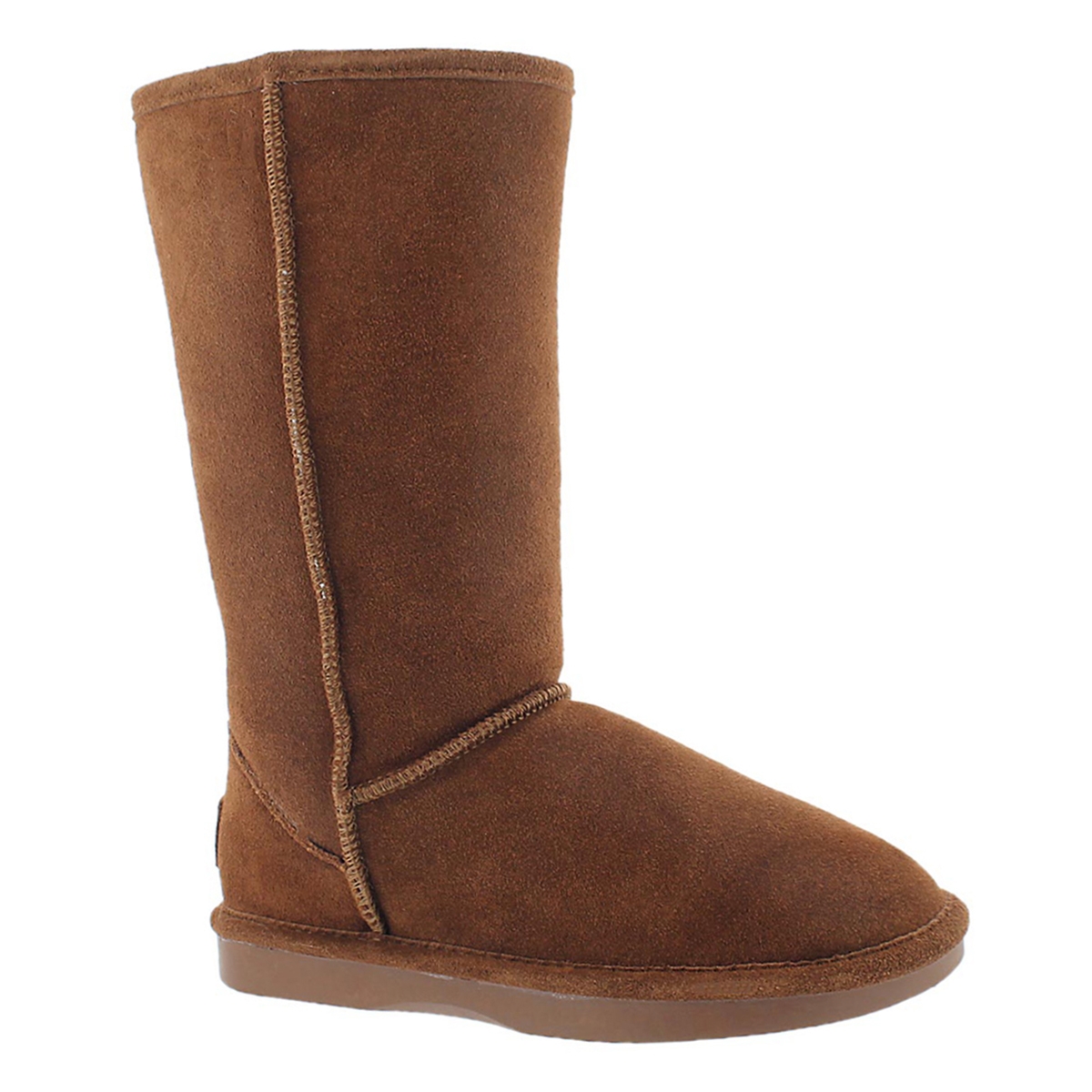 Lds Smocs 5 spice tall suede boot