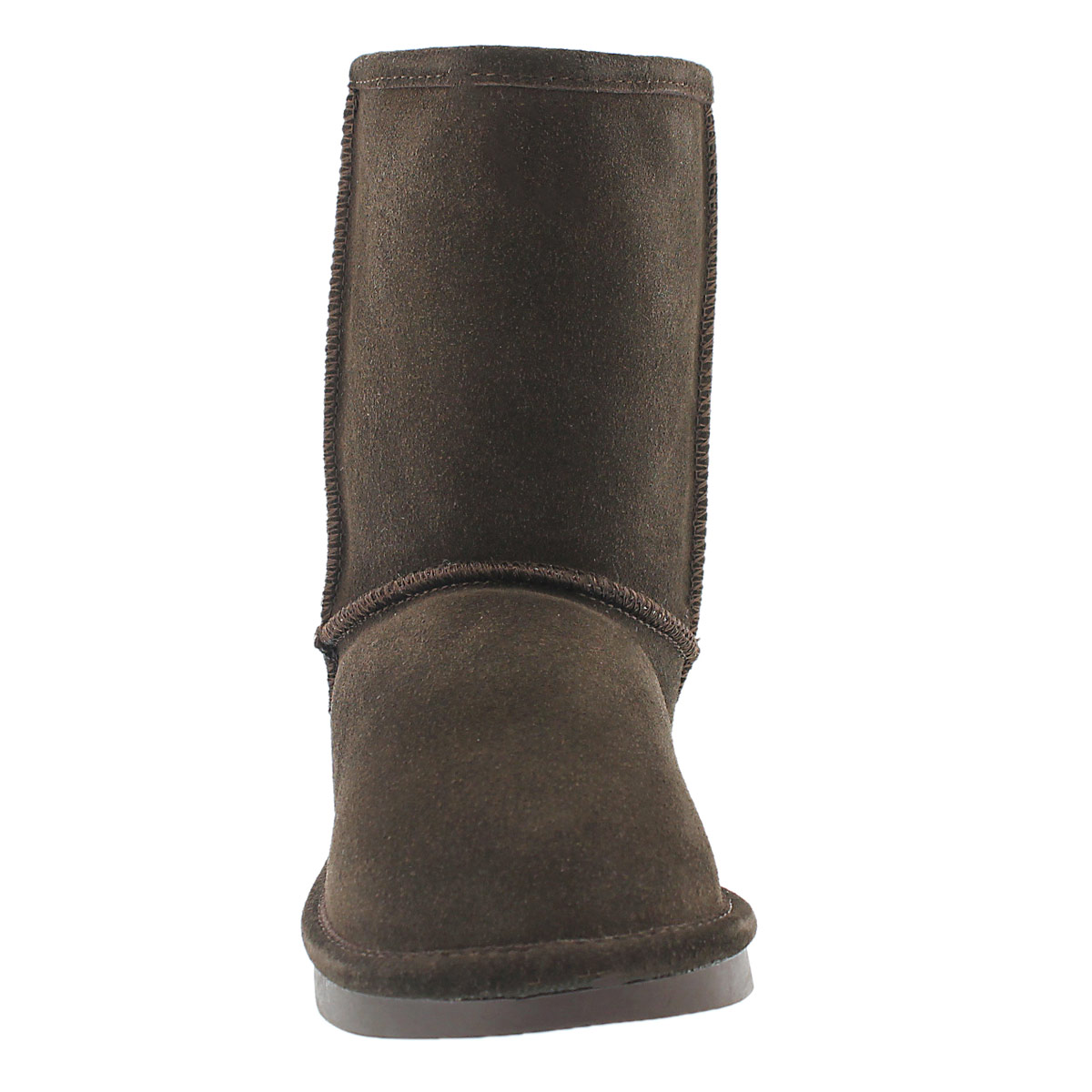 Lds Smocs 5 chocolate mid suede boot