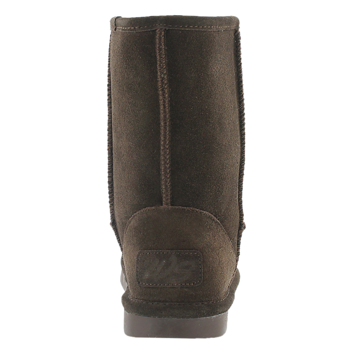 Lds Smocs 5 chocolate mid suede boot