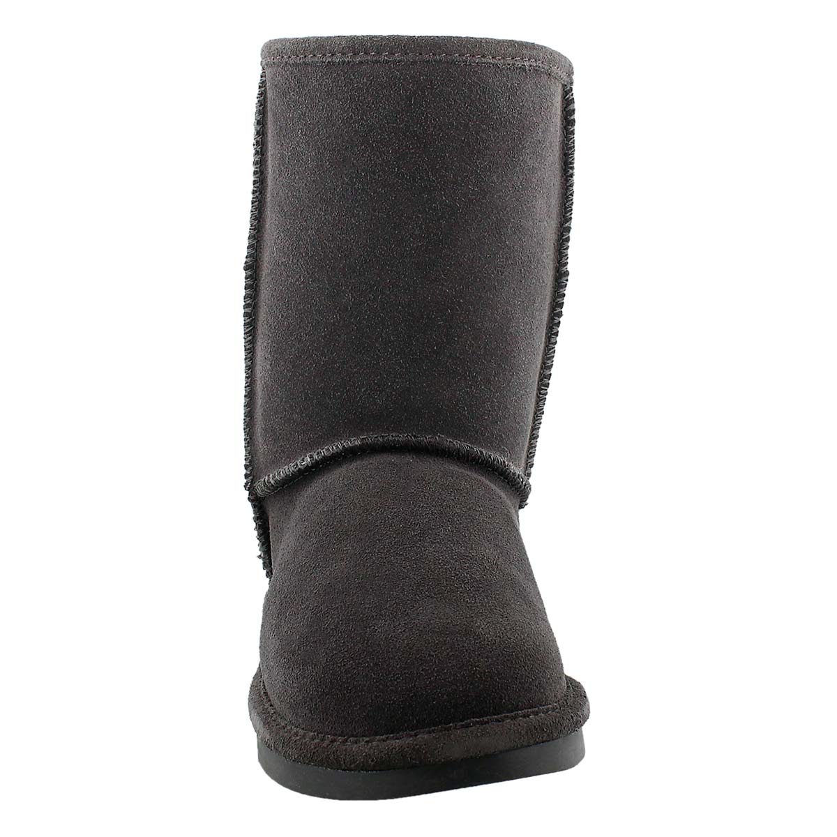 Lds Smocs 5 grey mid suede boot