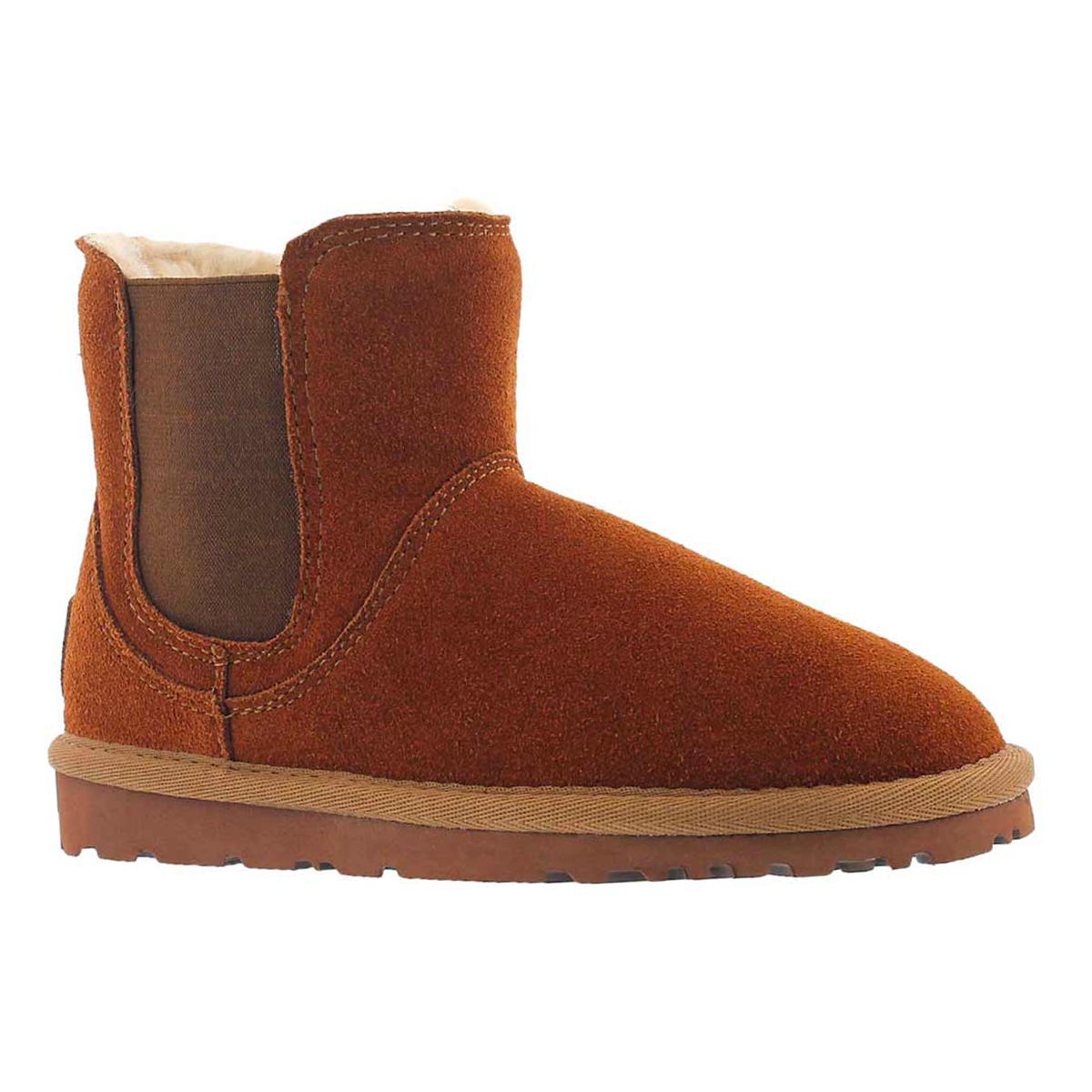Grls Smocs 5 spc chelsea suede boot