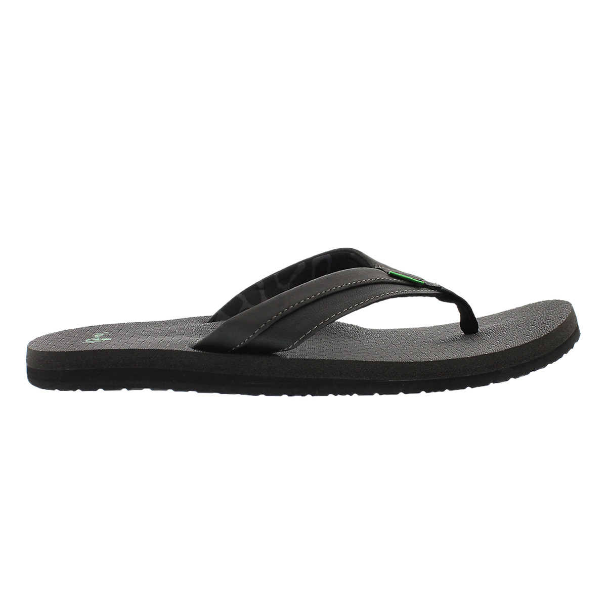 Mns Beer Cozy Light black flip flop