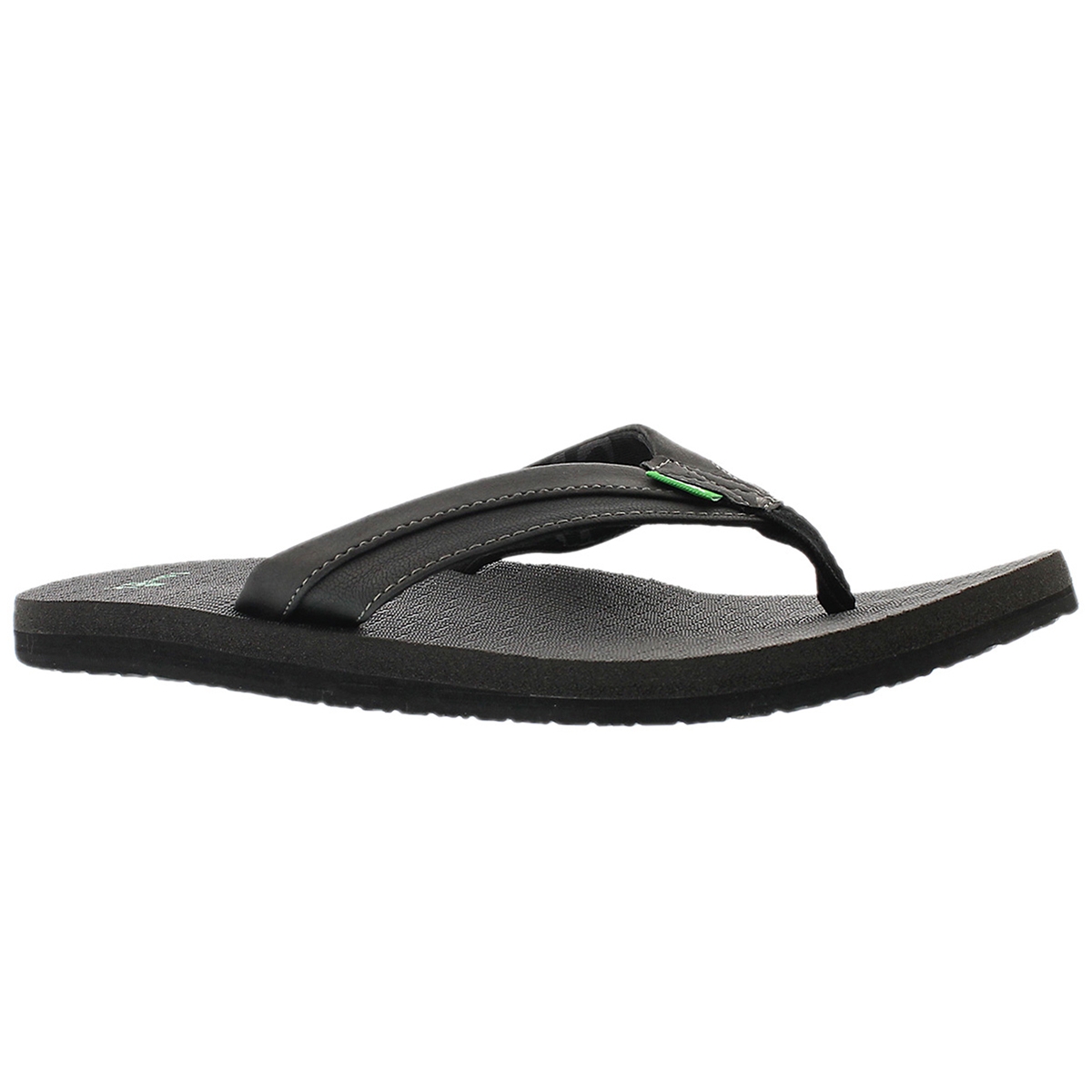 Mns Beer Cozy Light black flip flop