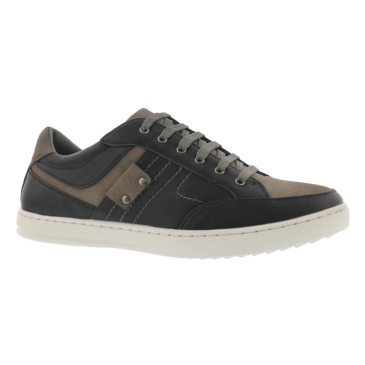 Mns Snap black/grey fashion sneaker