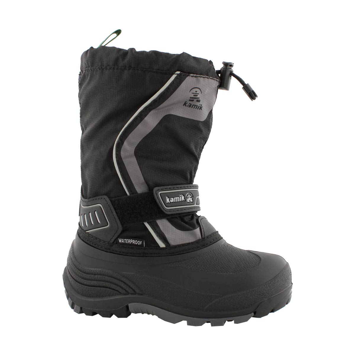 Bys Snowcoast3 blk/char wtpf winter boot